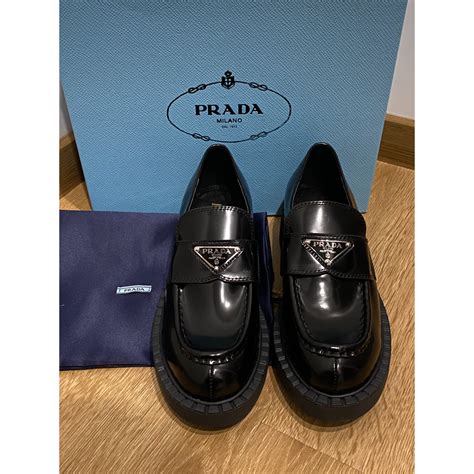 prada チョコレートローファー|Prada チョコレート ローファー .